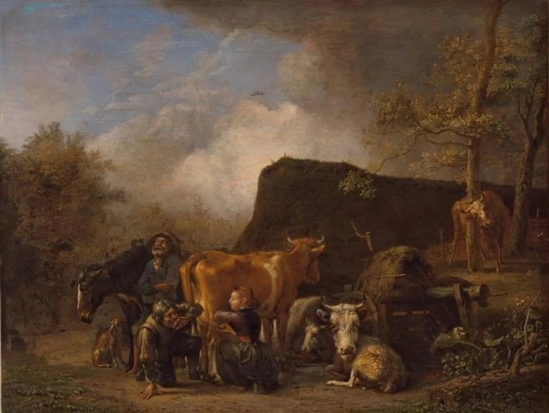 La lattaia - Museo statale di Schwerin